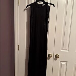 Zara Black Sleeveless Maxi Dress Size XS
